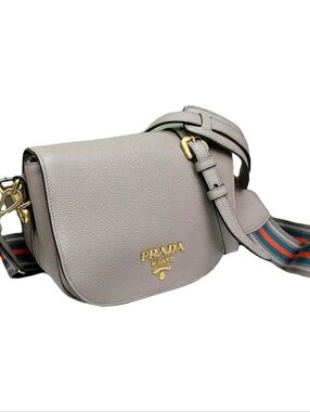 Prada Vitello Daino Crossbody Bag 